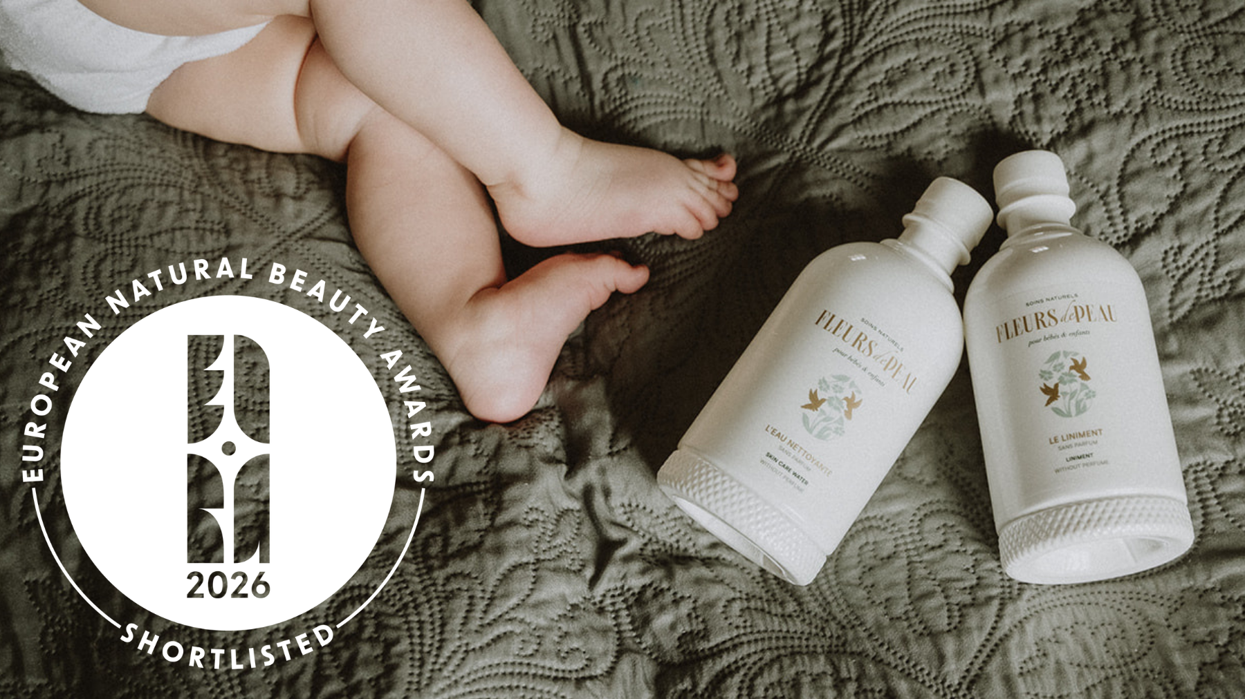 Fleurs de Peau présélectionnée aux European Natural Beauty Awards 2026