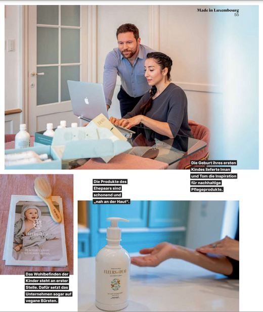 Article du magazine Revue sur Fleurs de Peau