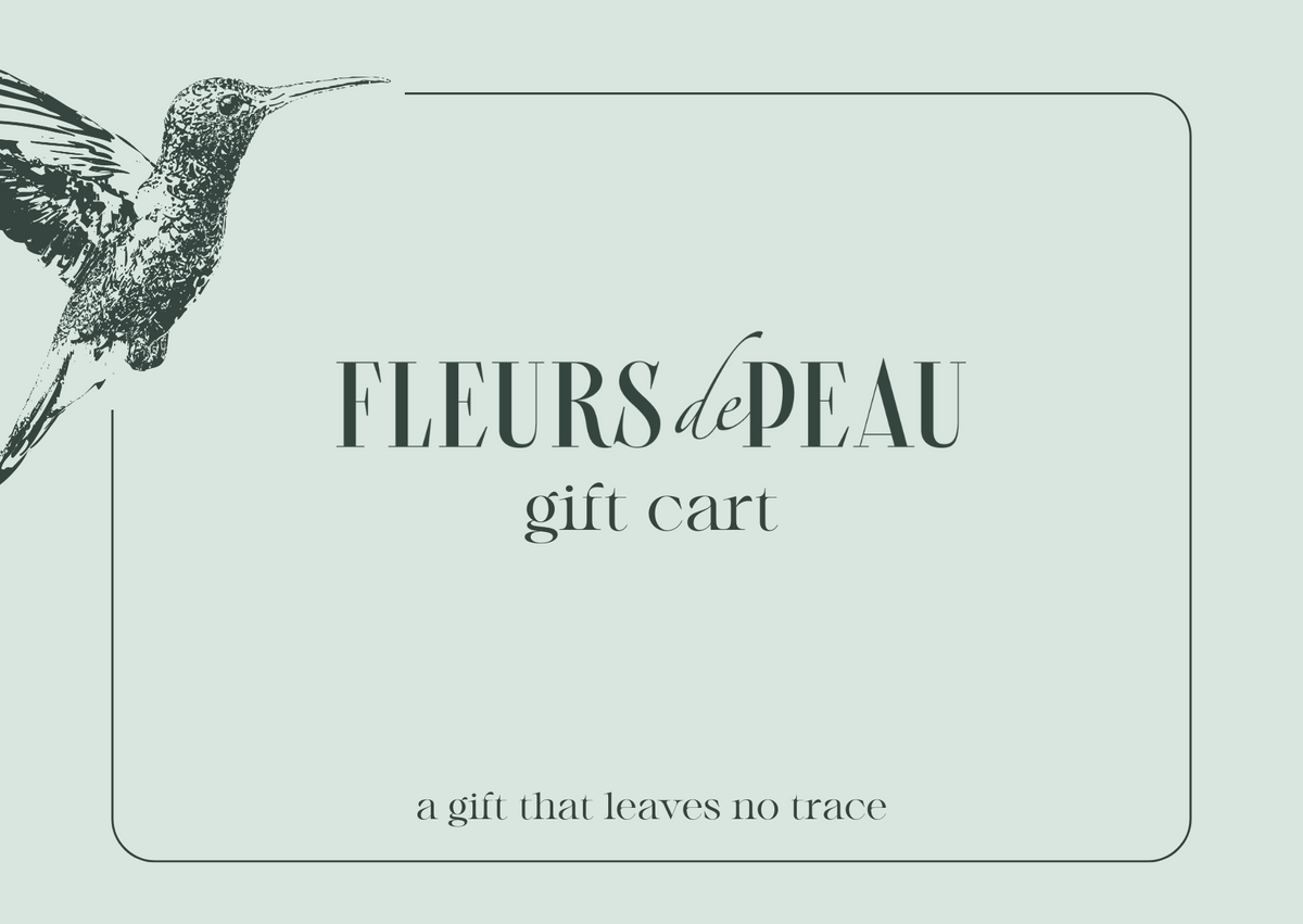 Gift card Fleurs de Peau – a gift that leaves no trace (English version)